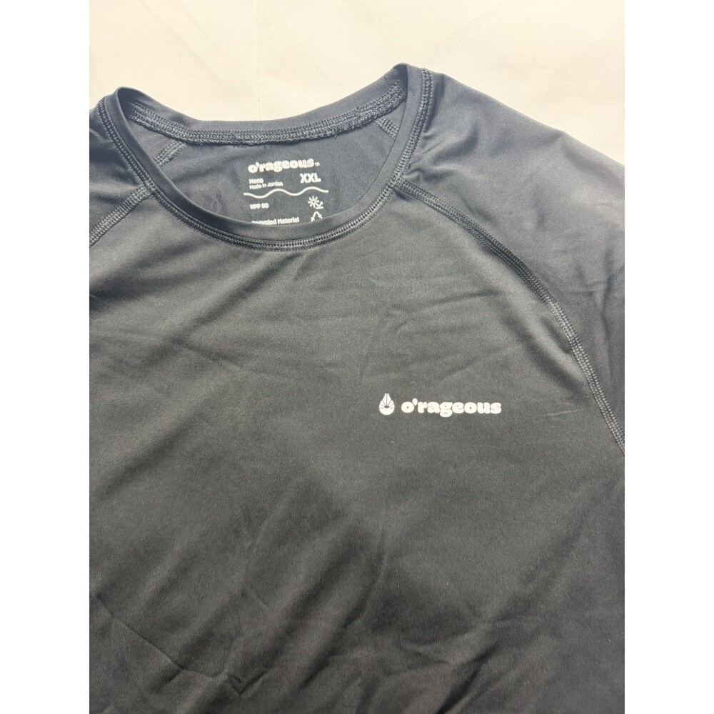 O'Rageous UPF 50 Performance Mens Performance Rash Guard Sz XXL F38 - Picture 2 of 8